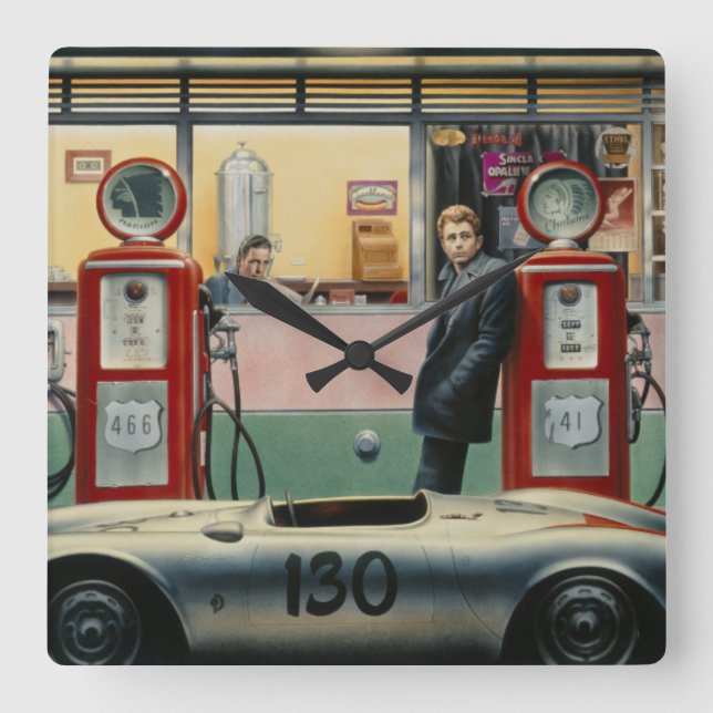 Reloj Cuadrado Destiny Highway (Anverso)