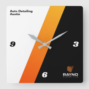 Reloj Cuadrado Detención automática de Austin