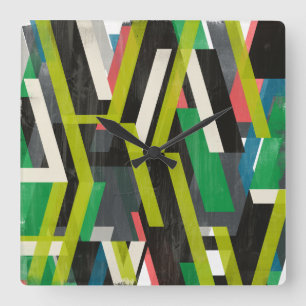 Reloj Cuadrado Diagonal Slipstream Pattern