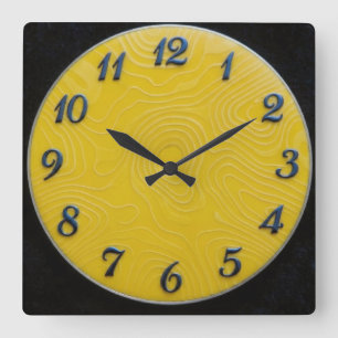 Reloj Cuadrado Dial de Limón