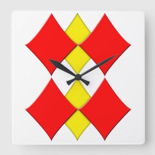 Reloj Cuadrado Diamantes