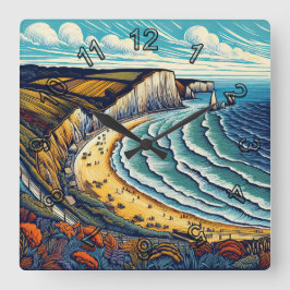 Reloj Cuadrado Días de espera