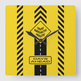 Reloj Cuadrado Días por delante