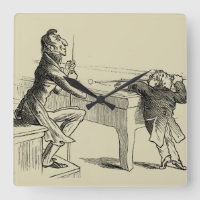 Dibujo a lápiz de dos hombres jugando pool