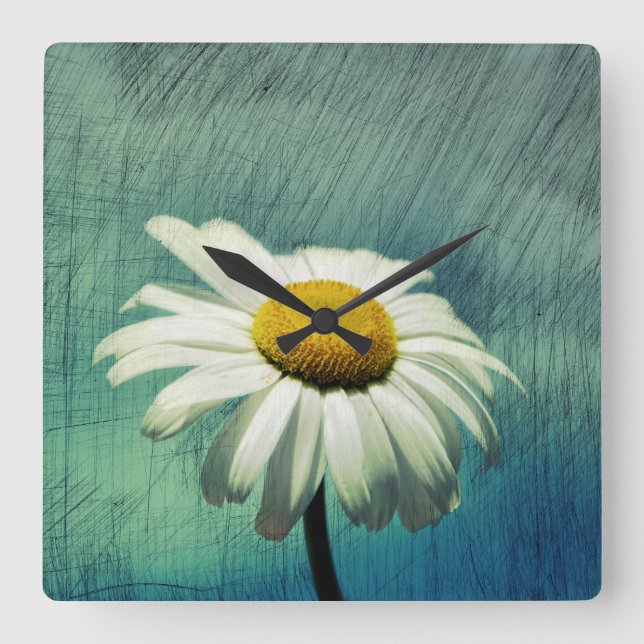 Reloj Cuadrado Die Margerite (Anverso)