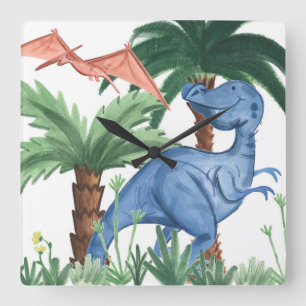 Reloj Cuadrado Dino Buddies I