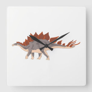 Reloj Cuadrado Dinosaurio