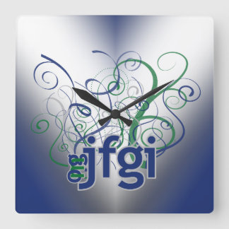 Reloj Cuadrado ¡Dios mío! jfgi