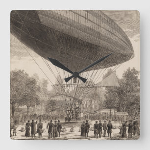 Reloj Cuadrado Dirigible en Auteuil