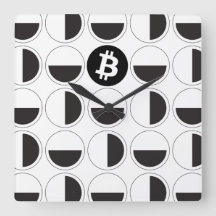 Diseñador de bitcoin en blanco y negro