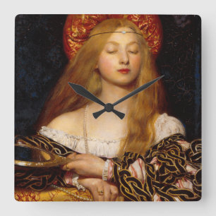 RELOJ CUADRADO DISEÑADOR DE COSTUMBRES DE BELLEZA DE VANITY-FASHI