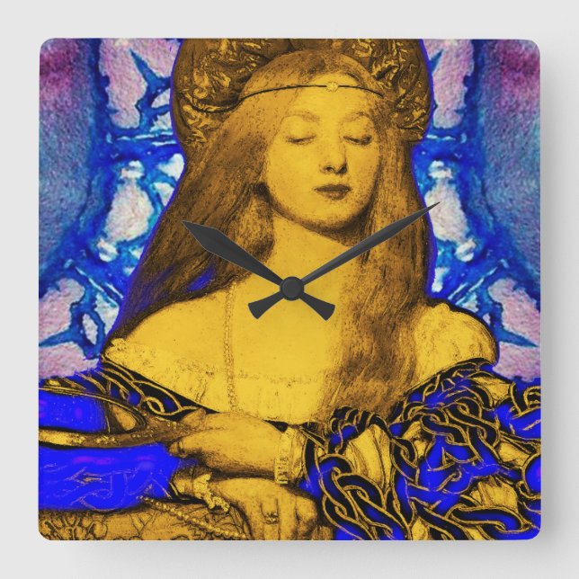 RELOJ CUADRADO DISEÑADOR DE COSTUMBRES DE BELLEZA DE VANITY-FASHI (Anverso)