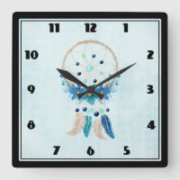 Diseño de Boho estilo Blue Dreamcatcher