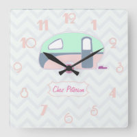 Diseño de caravana retro tradicional