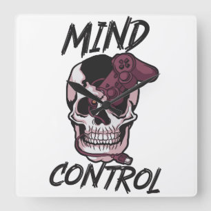 Reloj Cuadrado Diseño de juegos de control mental