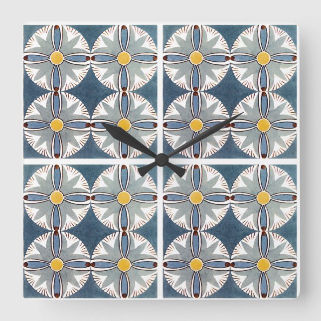 Reloj Cuadrado Diseño egipcio nº 10 en Emporio Moffa (Anverso)