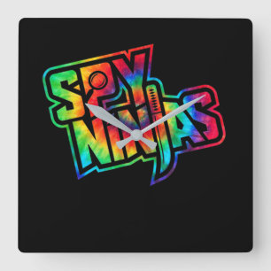 Reloj Cuadrado Divertido juego espía Ninjas de juego salvaje al 