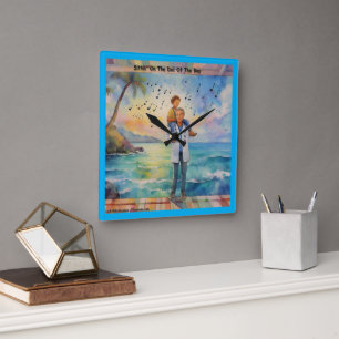 Reloj Cuadrado Doc of the Bay: Costas Soulfules y Humor Sanador