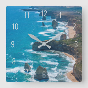 Reloj Cuadrado Doce Apóstoles Great Ocean Road Air