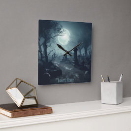 Reloj Cuadrado Dominio de la Muerte: una visión temible del cemen