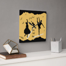 Dos bailarinas de ballet y música en color beige d