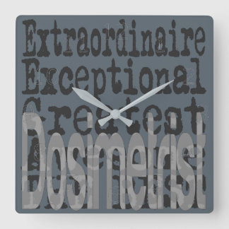 Reloj Cuadrado Dosimetrist Extraordinaire