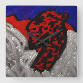 Reloj Cuadrado Dragon Angel