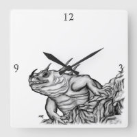Dragón en la roca