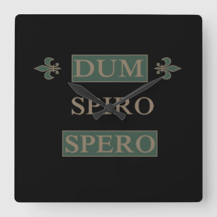 Reloj Cuadrado Dum spiro