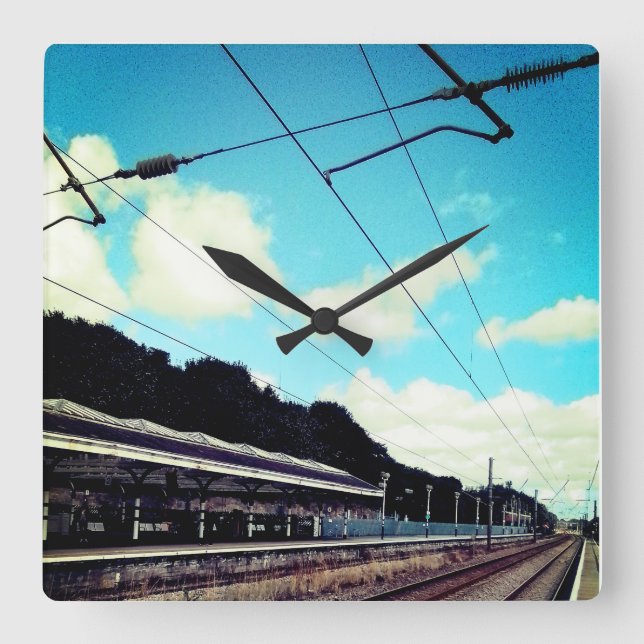 Reloj Cuadrado Durham (Anverso)