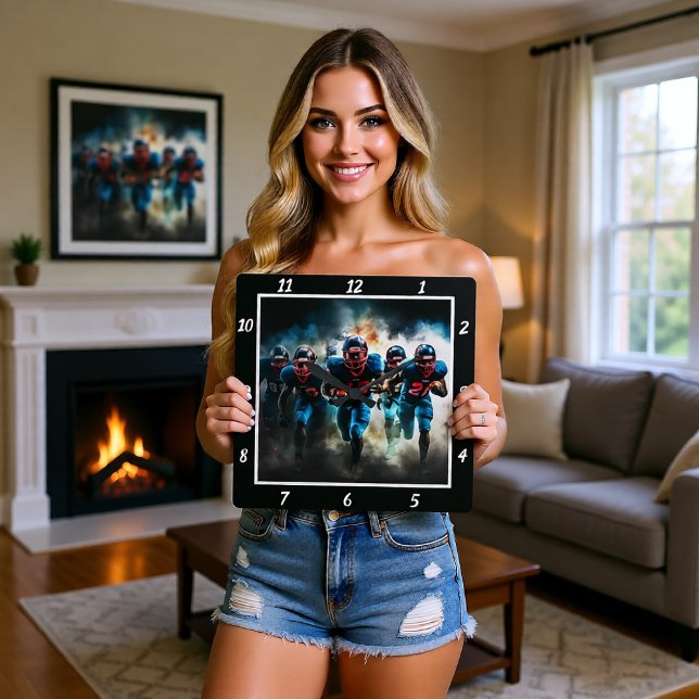 Reloj Cuadrado Dynamic Football Action  (Subido por el creador)