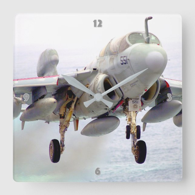 RELOJ CUADRADO EA-6B PROWLER (Anverso)