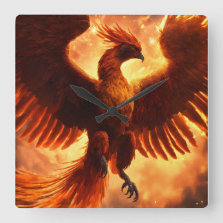 Reloj Cuadrado Eagle Clock Watch