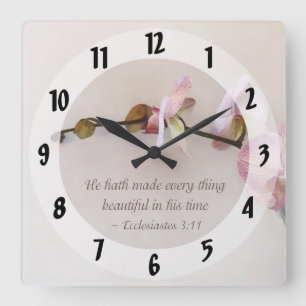 Reloj Cuadrado Ecc 3 11 Ha Hecho Todo Hermoso II