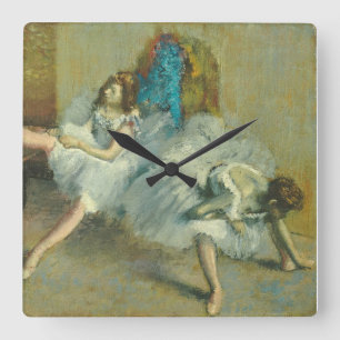 Reloj Cuadrado Edgar Degas el   antes del ballet, 1890-1892