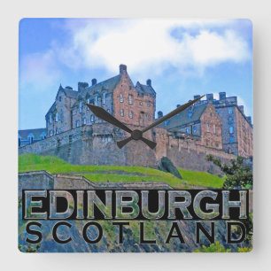 Reloj Cuadrado Edimburgo