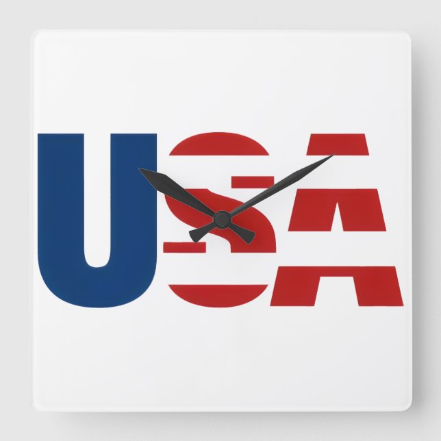 RELOJ CUADRADO EE. UU. (Anverso)