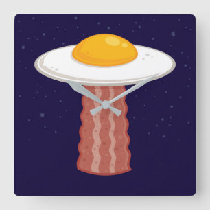 Reloj Cuadrado Eggstraterrestrial