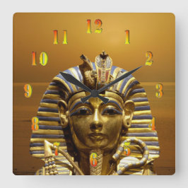 Reloj Cuadrado Egypt King Tut