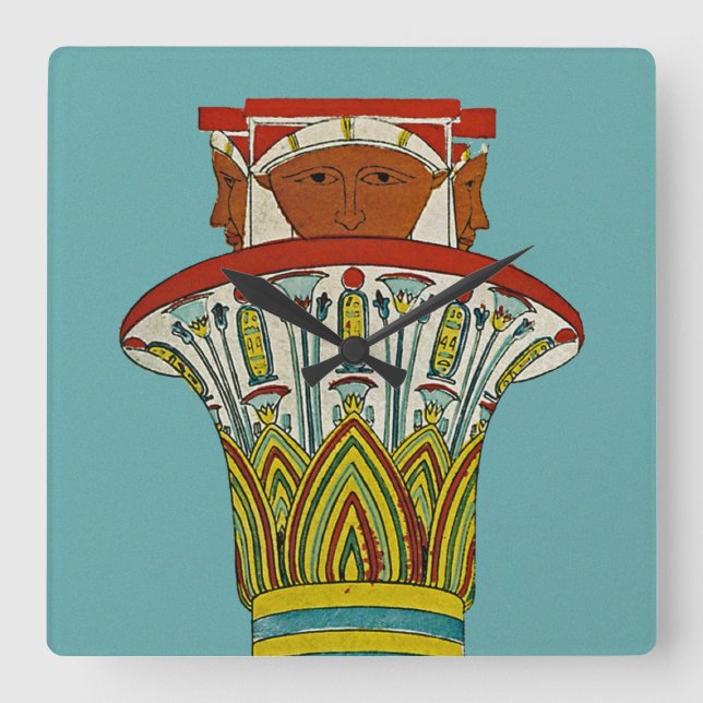 Reloj Cuadrado Egyptian Design #3 at Emporio Moffa (Anverso)