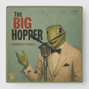 Reloj Cuadrado El Álbum de The Big Hopper: una Parodia