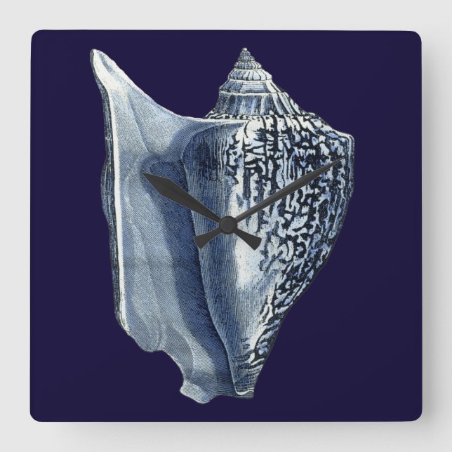 Reloj Cuadrado El añil descasca I (Anverso)