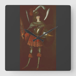 Reloj Cuadrado El Arcángel Miguel por Francisco de Zurbarán Arte