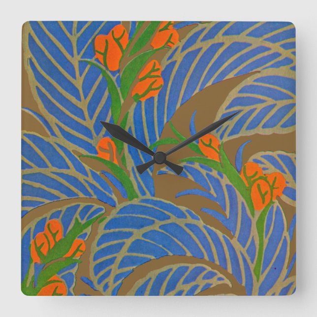 Reloj Cuadrado El artículo 9 de Seguy en Emporio Moffa (Anverso)