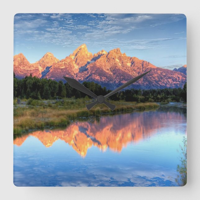 Reloj Cuadrado El aterrizaje de Schwabacher (Anverso)