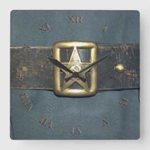 Reloj Cuadrado El CINTURÓN del OFICIAL del ejército rojo del RSF