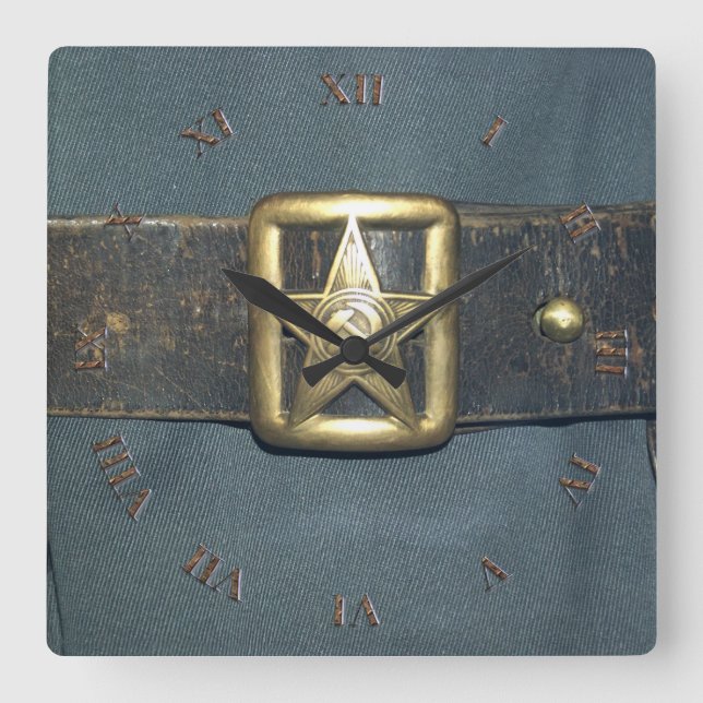 Reloj Cuadrado El CINTURÓN del OFICIAL del ejército rojo del RSF (Anverso)