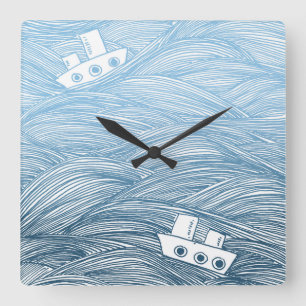 Reloj Cuadrado El cuento de dos naves
