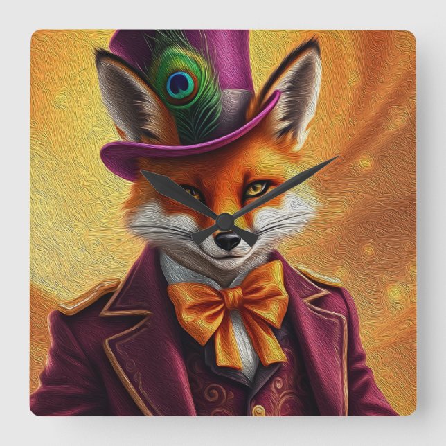 Reloj Cuadrado El diplomático de Sly Fox (Anverso)