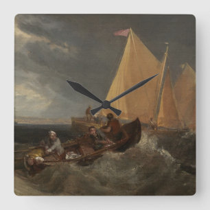 Reloj Cuadrado El empalme del Thames y del Medway, 1807
